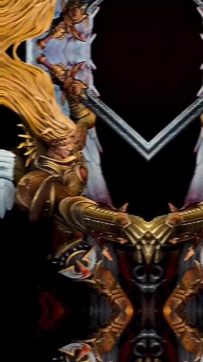 Horus vs Sanguinius #warhammer40k #paintingwarhammer40k #warhammer #warhammercommunity #wh40k #40k #legionesastartes #liberdaemonica #imperiumofman #tabletop #grimdark #wh30k #horusheresy30k #hardforheresy #30k #bloodangels #bloodangels40k #bloodangels30k #sonsofsanguinius #40kconversions #sanguinius #horusheresy #horus #sonsofhorus | Liber Daemonica