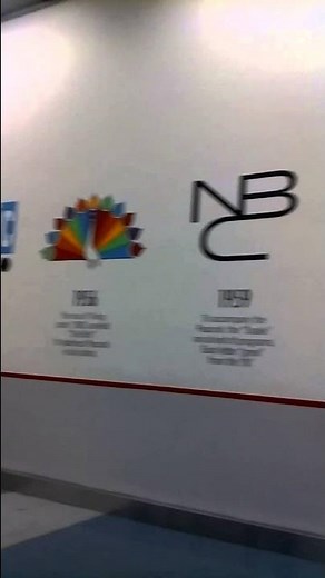 The evolution of the NBC logo