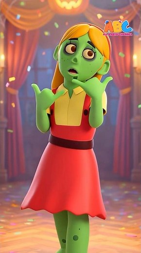 Dance with Mumma Zombie #shorts #hooplahalloween #dance #kidsvideo