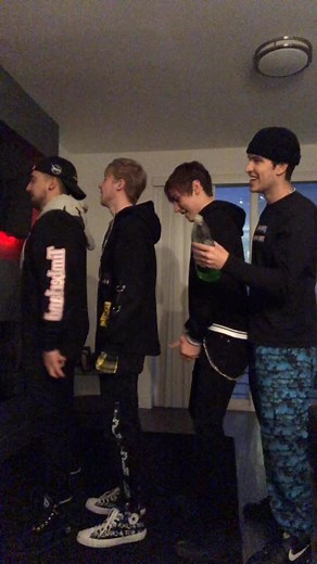 Fun TikTok Flip Flop with Sam, Colby, Jake, and Corey