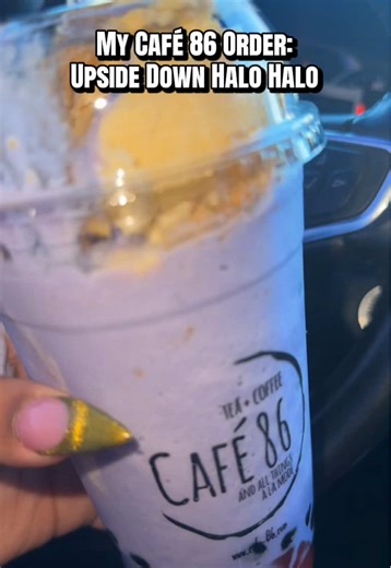 Café 86: Discover the Best Upside Down Halo Halo