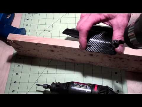 DIY cut in belt loops in Kydex