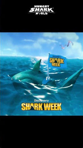 Making waves for the most jaw-some celebration of the year - #SharkWeek is almost here🌊‪@discovery‬