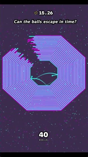 Satisfying x2 Bouncing Ball Simulation 🔊#bass #bouncingball