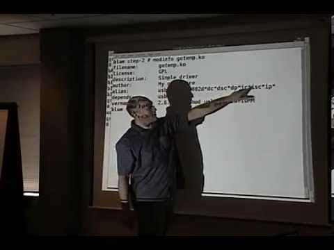 2008, Linux kernel driver writing tutorial (USB), Greg Kroah-Hartman