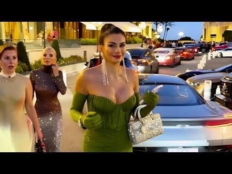 🏝 Billionaire Paradise | Gorgeous Ladies & Supercars in Monaco Nights