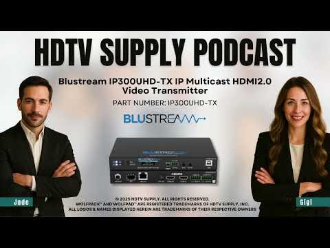 Blustream IP300UHD-TX IP Multicast HDMI2.0 Video Transmitter