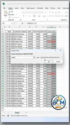 Advanced Conditional Formatting in Excel | Step-by-Step Tutorial 🔥