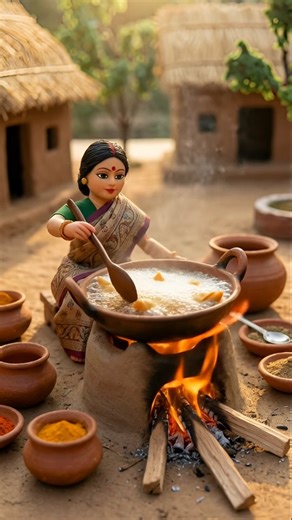 miniature Soulful Bites on Instagram: "Tiny kitchen, big flavors 😍 Today our miniature doll is making crispy, golden samosas 🥟✨ So satisfying to watch this tiny ASMR cooking! Like, share & follow for more #miniaturecooking #miniaturedoll #tinycooking #asmrfood #samosa"