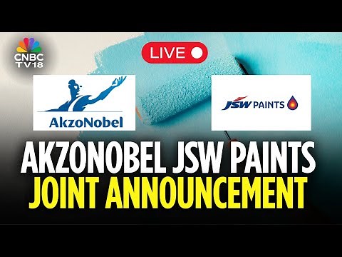 AkzoNobel & JSW Paints Major Announcement LIVE | JSW Paints Buys 74.76% Stake In Akzo Nobel | N18L