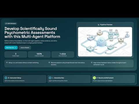 The Multi-Agent AI for Psychometric Item Generation (Full Technical Walkthrough)