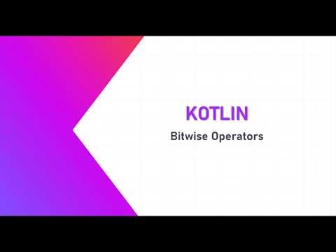 19- Kotlin - Bitwise Operators | كوتلن