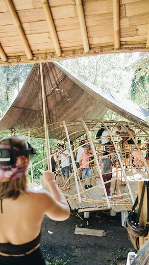 Bamboo U | How is Augmented Reality (AR) technology used in bamboo design and construction? AR is used to overlay digital models that we have created... | Instagram