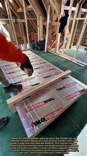 INSANE Attic Floor Insulation Hack That Saves HOURS of Work! 🔥
