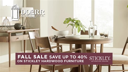 Come Fall in love with Stickley Furniture! Enjoy Up to 40% off during our Fall Sale! 🍂 Shop Stickley https://buff.ly/3Y2I4Jq #Stickley #FallSale #HomeDecor | Doerr Furniture