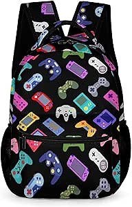 Amazon.com | KOYI Boys Backpack Gamer Backpack for Boys, Children Gamer School Backpack for Elementary Middle School Students, Video Game Backpack for Kids Ages 6-12, Gaming Travel Laptop Backpack, 16.5" | Kids' Backpacks