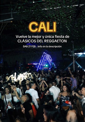 Fiesta de Clásicos del Reggaeton en Cali