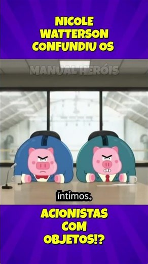 NICOLE WATTERSON CONFUSED SHAREHOLDERS FOR OBJECTS!? #gumball #shorts