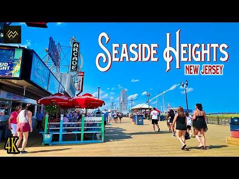Seaside Heights New Jersey Boardwalk 2025 [4K]