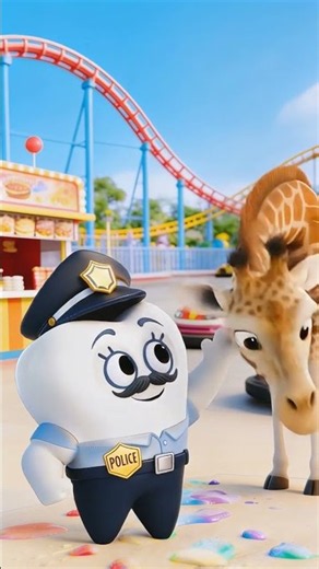 Who took my ice cream? 🍨 #kids #animation
