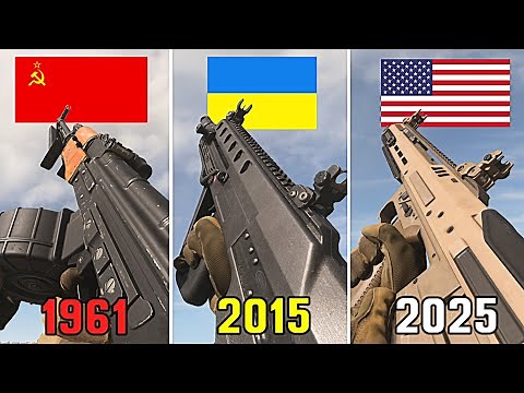 Cod: Modern Warfare 2 - Every Guns from Oldest to New Ones
