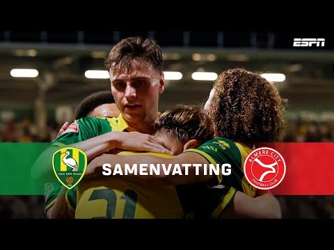 🇦🇺 PEUPION met ZEER BEHENDIG DOELPUNT 🥅 | Samenvatting ADO Den Haag - Almere City