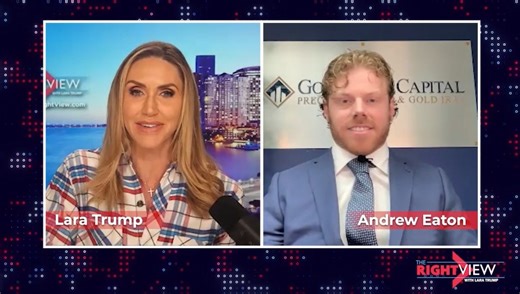 19K views · 704 reactions | Gold Gate Capital's Andrew Eaton joins me to discuss the BRICS nation, the benefits of gold and silver, his charity work, AND MUCH MORE! #TheRightView | Lara Trump | Facebook