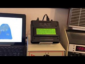AO-91 pass demo showing the features of the CSN Technologies S.A.T controller.