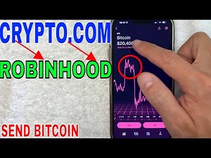 🔴🔴 How To Send Bitcoin From Crypto.com To Robinhood ✅ ✅