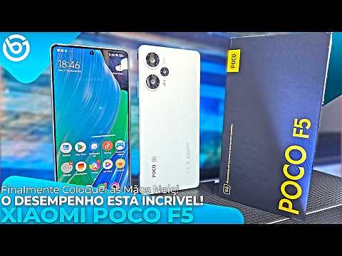 POCO F5 | QUE DESEMPENHO É ESSE 😱? Unboxing e Impressões