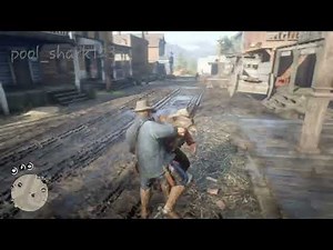 RDR2 Charles kills Sheriff Malloy.
