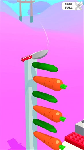 Slice It All Gameplay! Satisfying ASMR slicing game Level 1236 #sliceltall #short