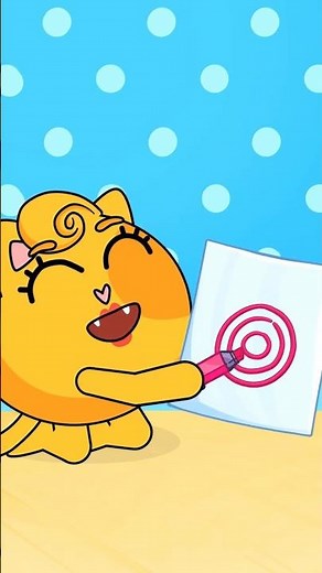 One circle, two circles 🟢 Easy turtle drawing tutorial 🐢 Repeat after me! #forkids