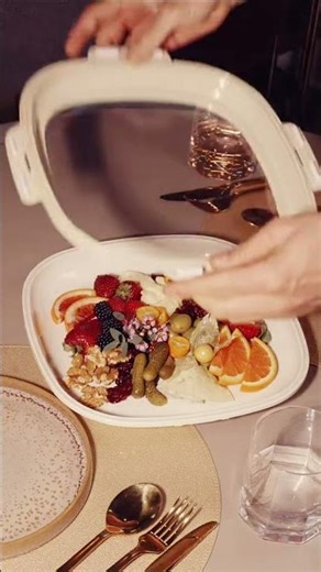 Elevated Hosting with Crudités.