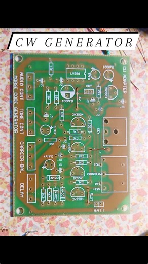 This is a cw tone generator and also adapter for using ssb transceiver for cw mode . #cwgen #adapter #interface #cw #ssb #hamradio | Amateur Radio Kits.In