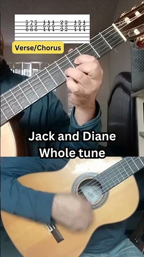 Jack and Diane Easy Guitar Lesson