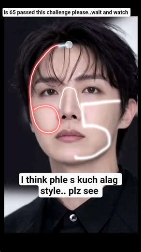 Easy trick to drew j-hope || shorts trick using 65 tutorial #jhope #sketch#goviral#bts#thv #jk