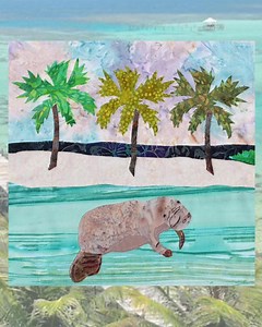 The Manatee Quilt Download (PDF Pattern) From Raspberry Lane Crafts - Etsy