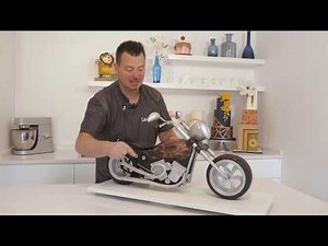 Chopper Motorbike Cake Tutorial (preview)