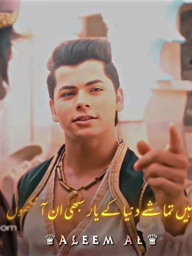 Aladdin's Heartfelt Poetry Moments