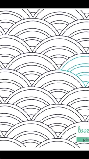 Comment PINSTRIPE for a link to this digital longarm quilting pantograph. Scrappy quilt by Shauna meets Pinstripe Clam pantograph and starts singing this song. 🎶 #Longarmquilting #edgetoedgequilting | Lovely Threads