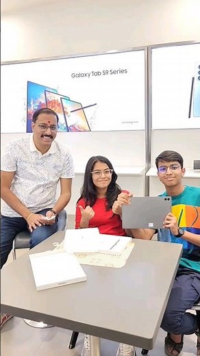 Samsung galaxy Tab S9fe plus unboxing