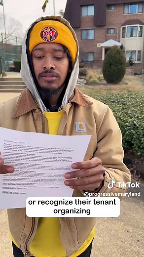 Tenants of Harbor’s Edge Apartments in Oxon Hill, MD are fed up with their management’s blatant disregard to provide safe livable conditions. On top of reaching out to management multiple times, the leasing office called the police when residents peacefully assembled outside of the office to share their story; and THREW their list of demands out on the ground shortly after. We are not giving up, we will continue to advocate for livable housing. This is our human right. #safehousing #pgcounty #fy