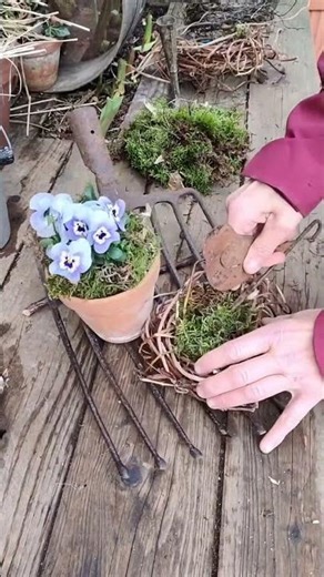 ✨ Gartendeko aus Metallschrott 🌿💚