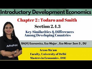 2024 Sem 5 | Sec 2.4.3 | Introductory Development Economics | BA ( Hons , Major & Minor ) Economics