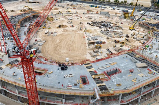 ‘It’s amazing’: A’s president details progress of Strip ballpark construction