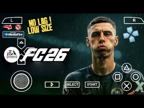 FIFA 2026! EA SPORTS FC 26 PPSSPP | PS5 Camera + New Transfers + 2025/26 Kits HD GRAPHICS