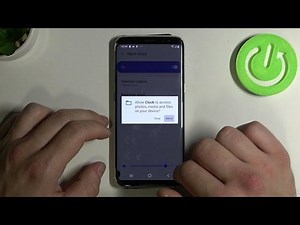 SAMSUNG Galaxy S8 - How to Personalize Alarm Clock / Change Al...