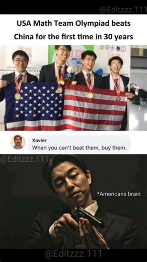 USA Math Team Beats China After 30 Years 😲🧠 | The Internet Can’t Stop Talking!#usa #maths #shorts