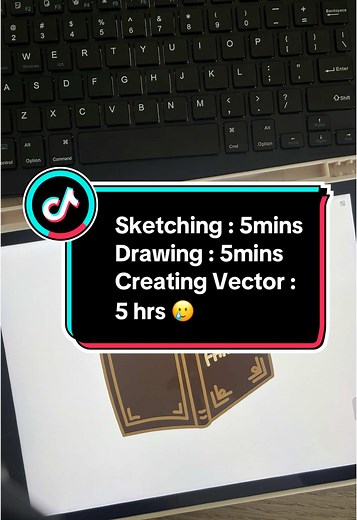 Vector Design Process: From Sketch to Final Creation